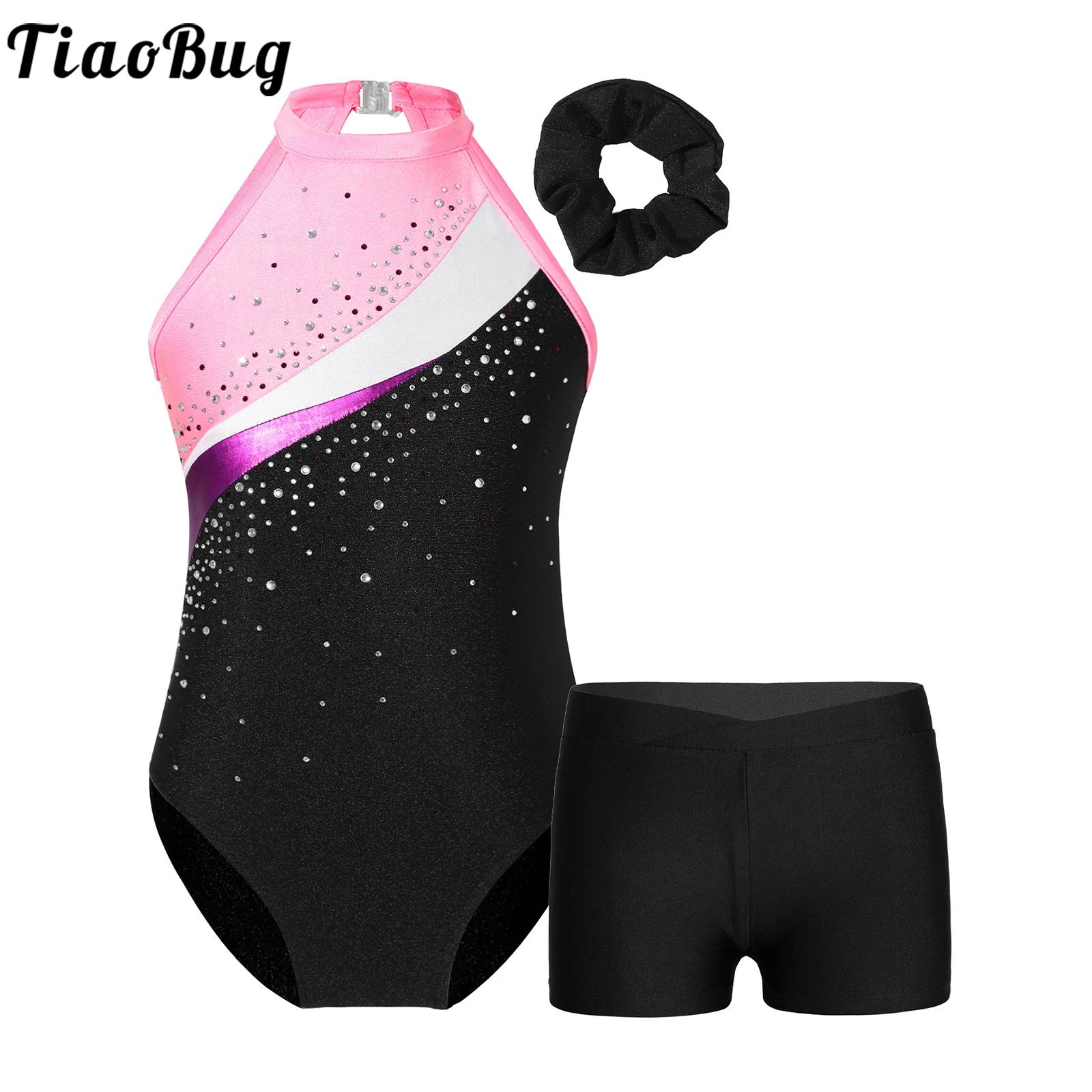 Rhinestone Banding Trim - Детские гимнастические трико для девочек, балетные