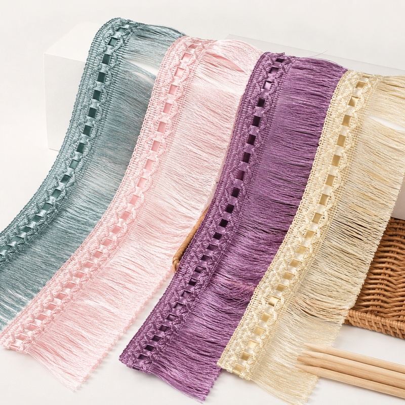 Fringe Ribbon Sewing - 2-10 метров, 10 см, нейлоновая тесьма