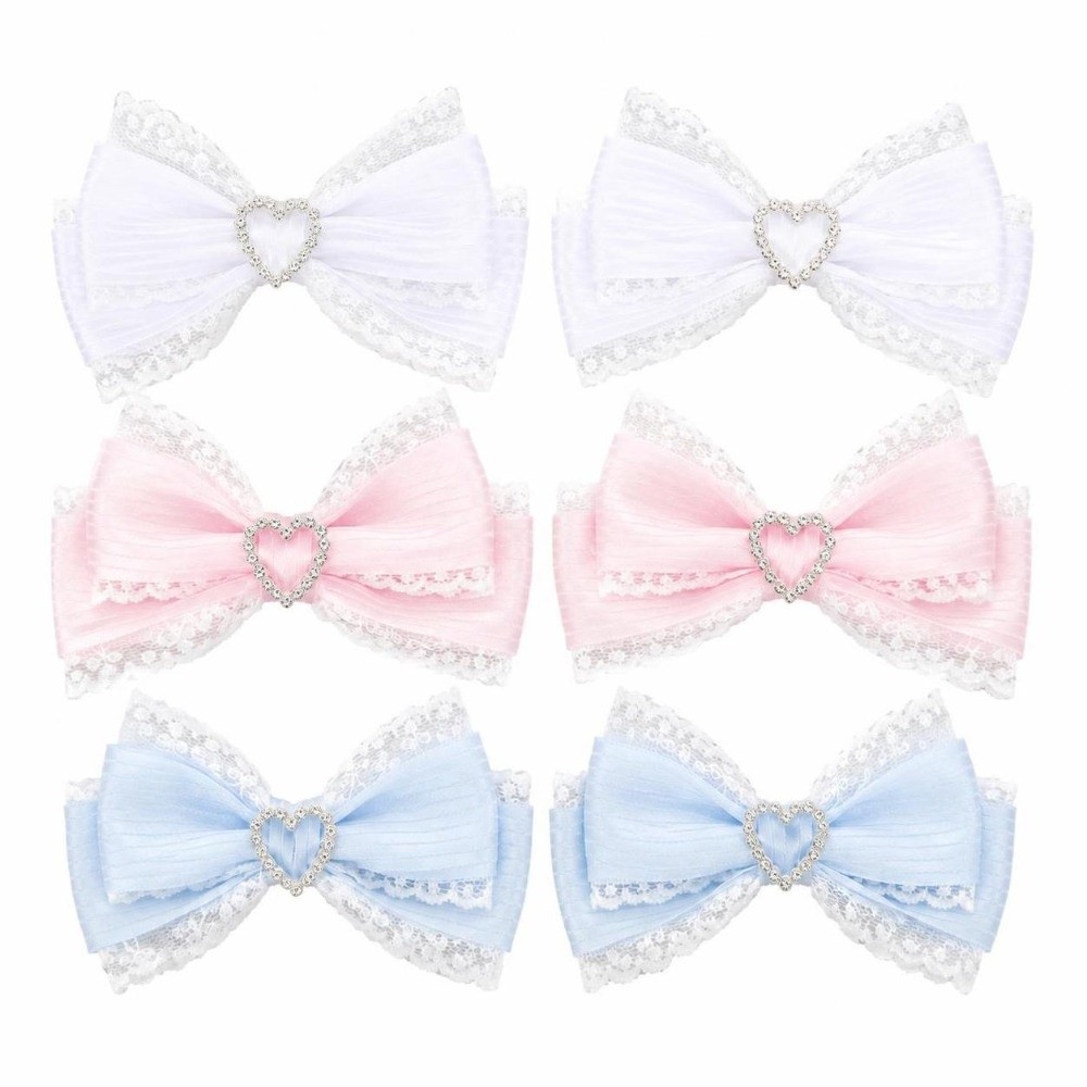1 пара заколок для волос в вид – обзор и цена Lace Ribbon Trim