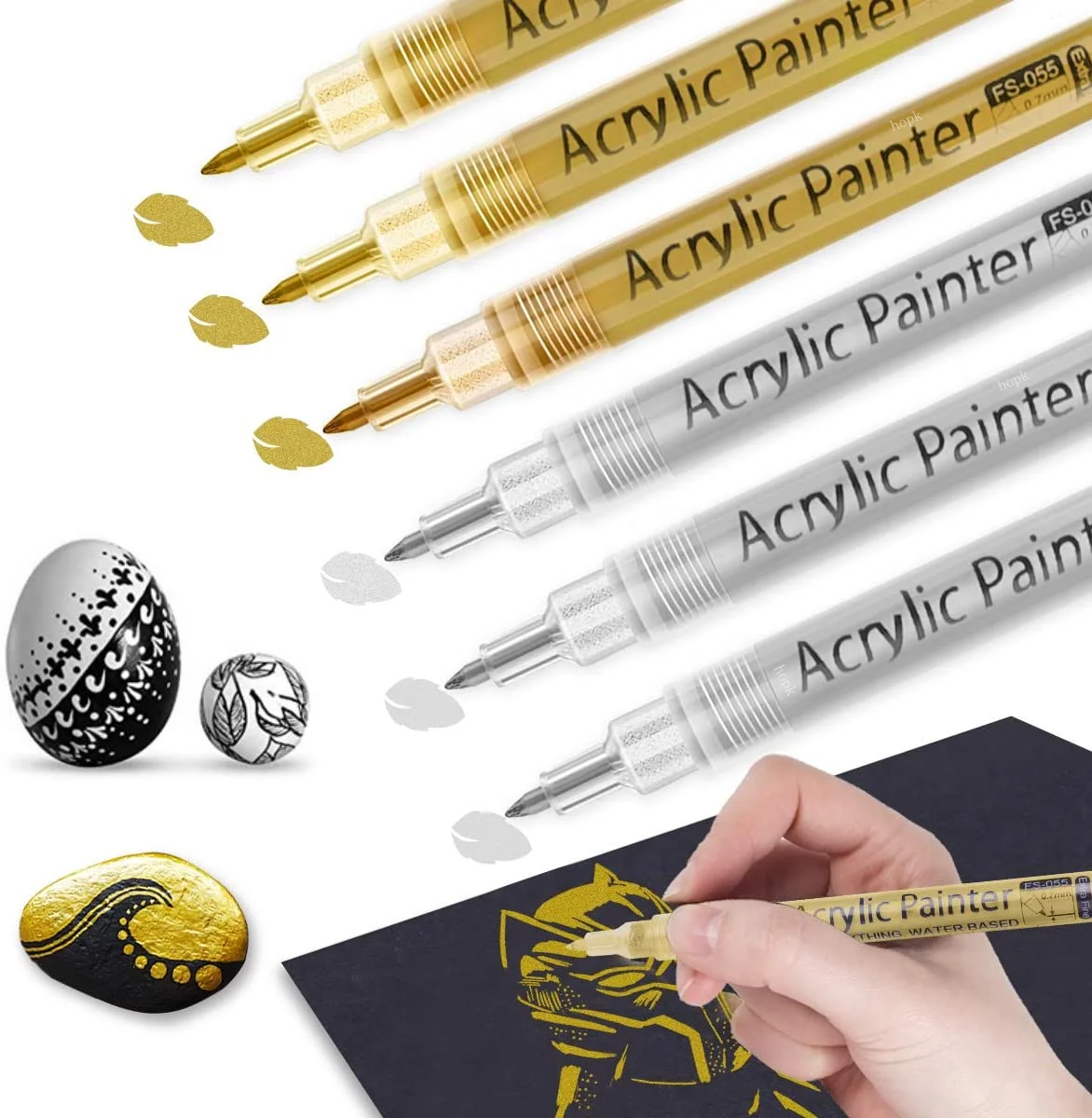 3 шт./компл., белая акриловая  – обзор и цена Copic Marker Classic