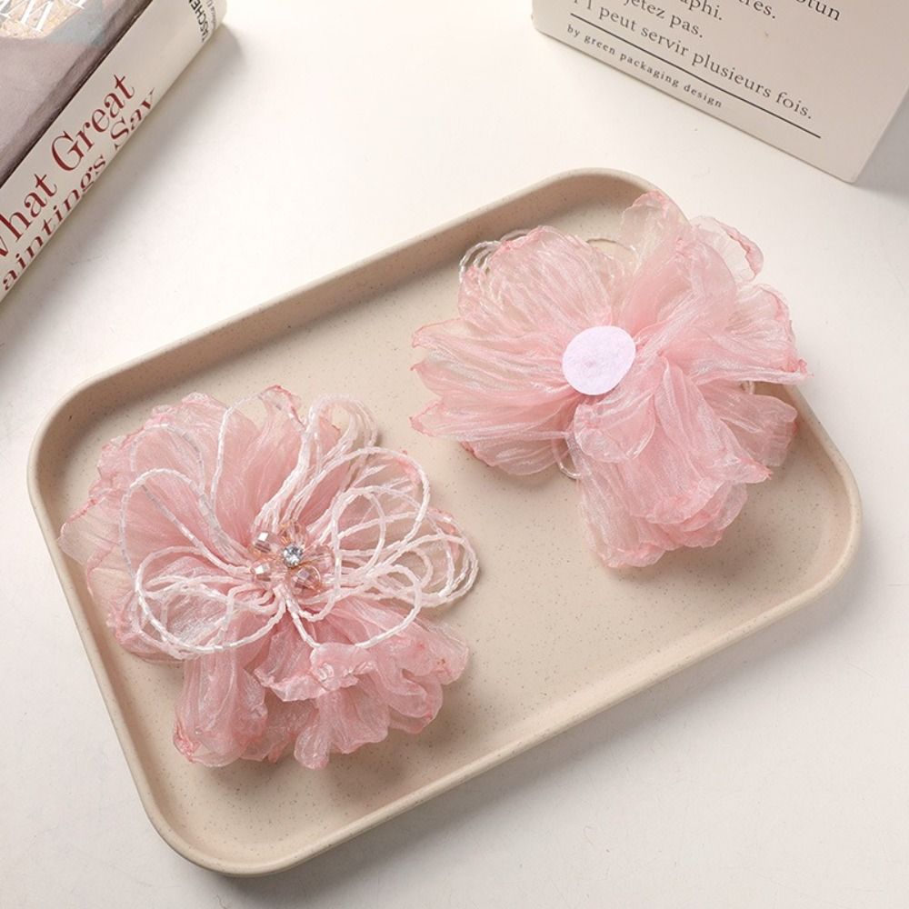 Цветочная аппликация из органз – обзор и цена Applique Patch Flower