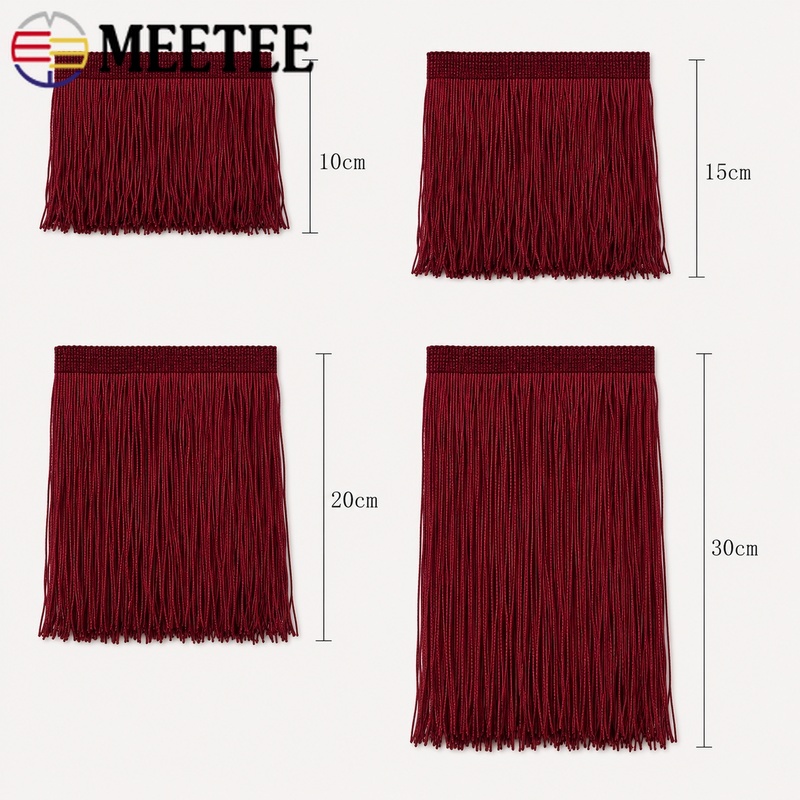5/10 ярдов, 10-30 см, красная  – обзор и цена Fringe Ribbon Sewing