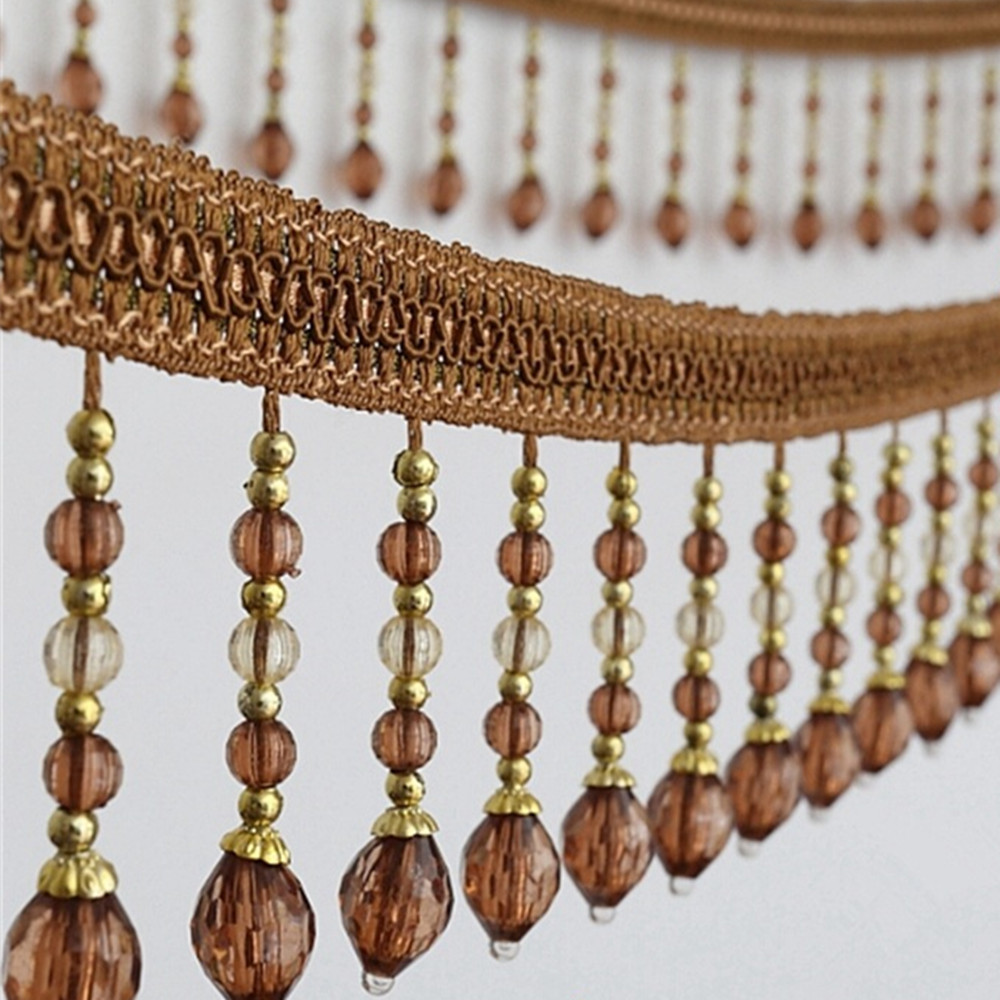 6 ярдов плетеной тесьмы с буси – обзор и цена Fringe Ribbon Sewing