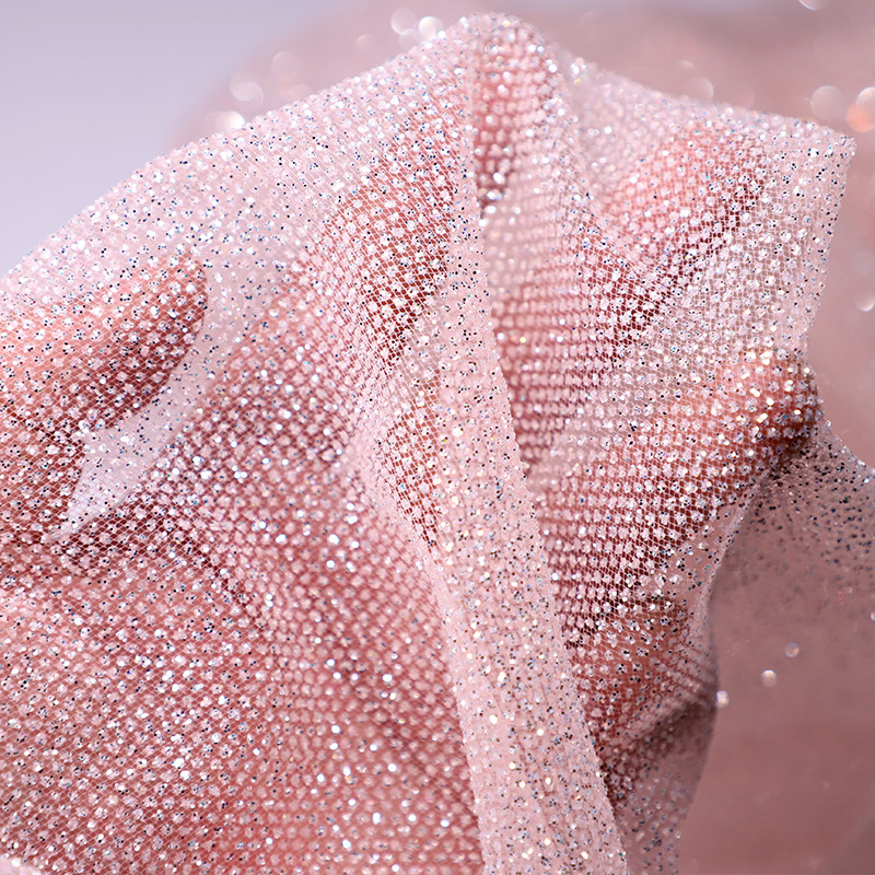 100/300/500 см x 150 см блестя – обзор и цена Crystal Mesh Fabric